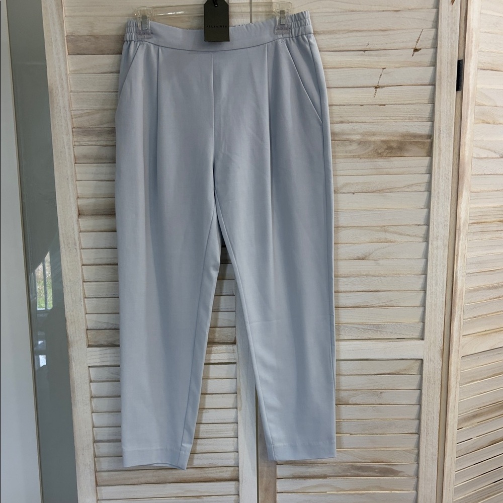 All Saints Light Blue Ankle Pants